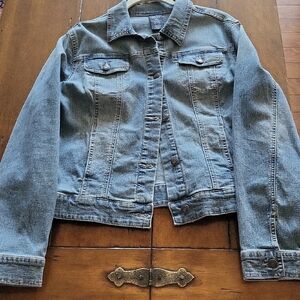 Faded Glory Light Blue Jean Jacket.  SZ M